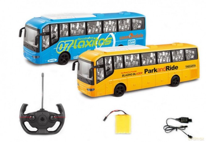 Pojazd Autobus R/C ze światłem