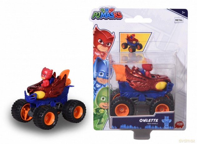 Pojazd PJ Masks Single Pack Owlette Mega Wheelz