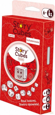 Story Cubes Bohaterowie (nowa edycja) [GRA]