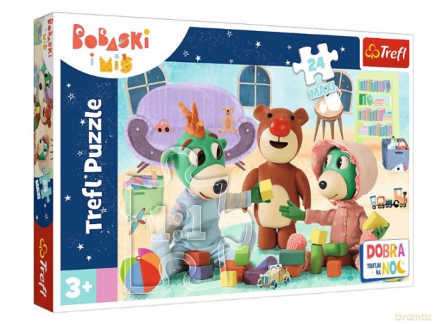 TREFL 24 el. MAXI Trefliki zabawy przed snem Dobranoc [PUZZLE]