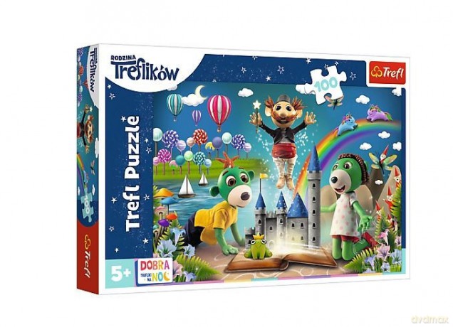 TREFL Trefliki Bajkowy wieczór - Dobranoc, 100 el. [PUZZLE]