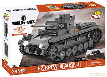 World of Tanks PZ. KPFW. III AUSF.J 1/48 [KLOCKI]