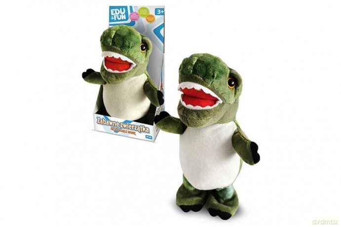 Zabawne zwierzątko naśladujące mowę - Dino