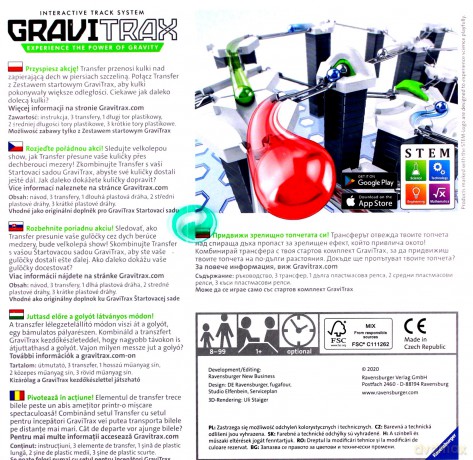 Zestaw konstrukcyjny Gravitrax Zestaw uzupełniający Transfer