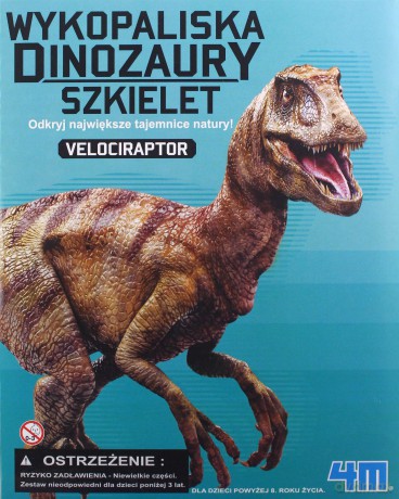 Zestaw naukowy Wykopaliska - Velociraptor