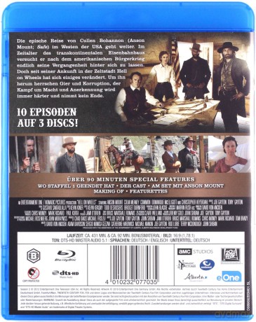 Hell on Wheels Season 2 (Hell on Wheels: Witaj w piekle) [3xBlu-Ray]