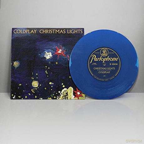 Coldplay: Christmas Lights (Blue) [Winyl]