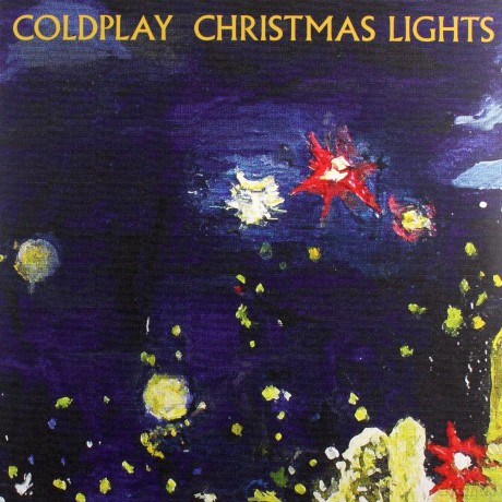 Coldplay: Christmas Lights (Blue) [Winyl]