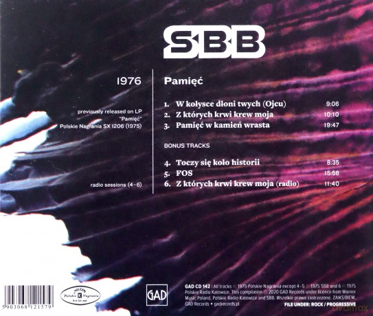 SBB: Pamięć [CD]