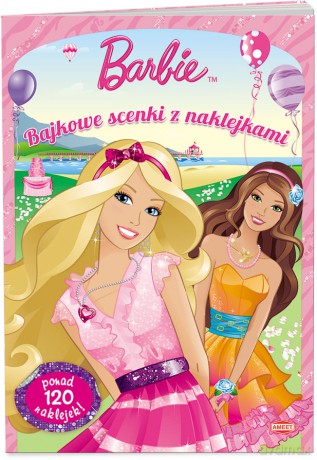 Barbie Bajkowe scenki z naklejkami SC-111 [KSIĄŻKA]
