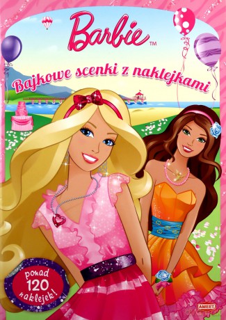 Barbie Bajkowe scenki z naklejkami SC-111 [KSIĄŻKA]