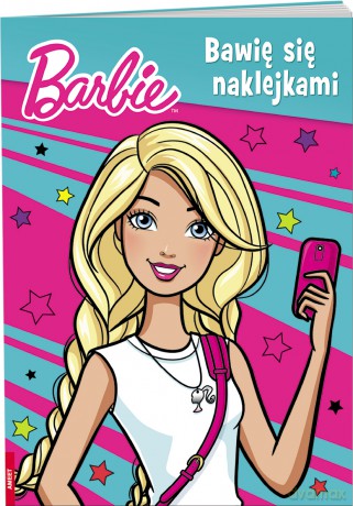 Barbie Bawię się naklejkami NAKB-4 [KSIĄŻKA]