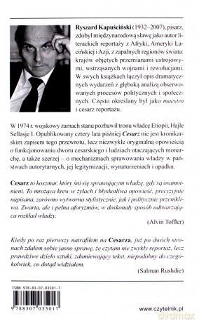 Cesarz - Ryszard Kapuściński [KSIĄŻKA]