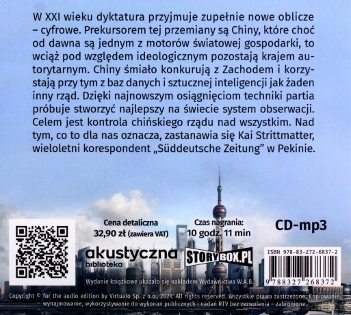 Chiny 5.0. Jak powstaje cyfrowa dyktatura - Kai Strittmatter [AUDIOBOOK]