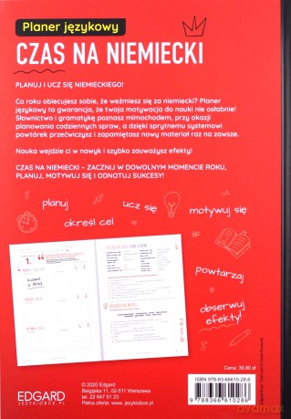 Czas na niemiecki. Planer językowy - Magdalena Piotrowska [KSIĄŻKA]