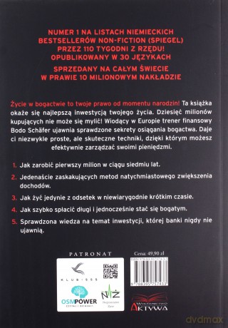 Droga do finansowej wolności. Twój pierwszy milion w siedem lat - Bodo Schäfer [KSIĄŻKA]