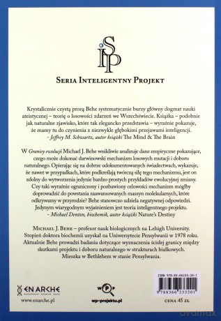 Granica ewolucji. W poszukiwaniu ograniczeń darwinizmu. - Michael J. Behe [KSIĄŻKA]