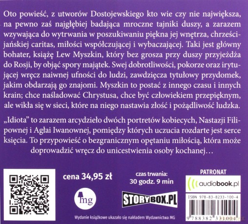 Idiota - Fiodor Dostojewski [AUDIOBOOK]