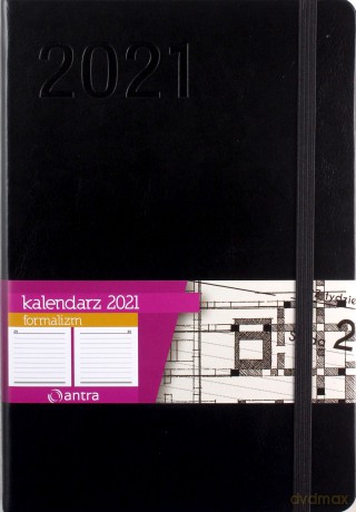 Kalendarz 2021 Formalizm A5 czarny DNS [KALENDARZ]