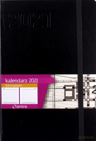 Kalendarz 2021 Formalizm A5 czarny DNS [KALENDARZ]