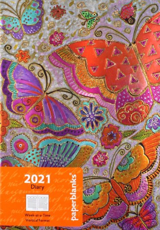 Kalendarz 2021 Midi Flutterbyes Vertical DE6840-2 [KALENDARZ]