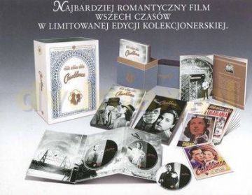 Casablanca limitowana edycja kolekcjonerska [3DVD]+[KSIĄŻKA]