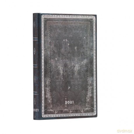 Kalendarz 2021 Mini Midnight Steel Horizontal DE6801-3 [KALENDARZ]