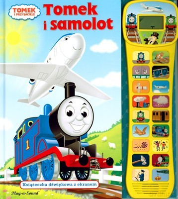 Tomek i Przyjaciele Tomek i Samolot Książeczka Dźwiękowa z Ekranem (twarda) [KSIĄŻKA]
