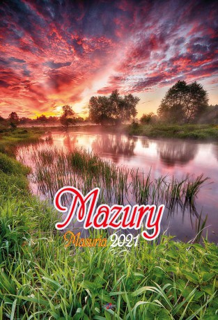 Kalendarz 2021 ścienny Mazury A3-11 [KALENDARZ]