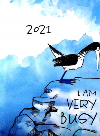 Kalendarz 2021 tygodniowy B6 Ptak [KALENDARZ]