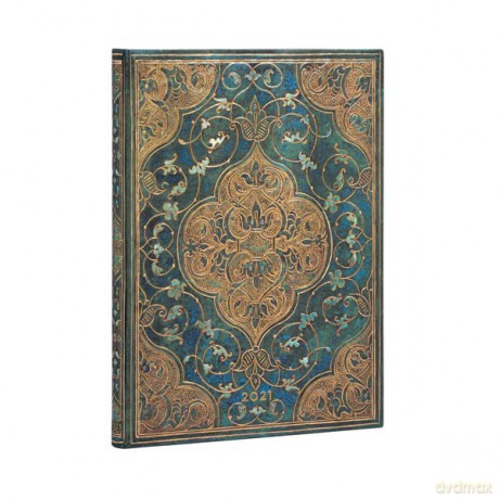 Kalendarz 2021 Ultra Turquoise Chronicles Horizontal DE6872-3 [KALENDARZ]