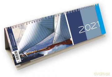 Kalendarz 2021 ze spiralką poziomy MiP [KALENDARZ]