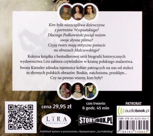 Kobiety ze słynnych polskich obrazów. Boskie, natchnione, przeklęte - Iwona Kienzler [AUDIOBOOK]