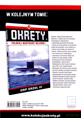 ORP SĘP Okręty Polskiej Marynarki Wojennej (Tom 20) [KSIĄŻKA]