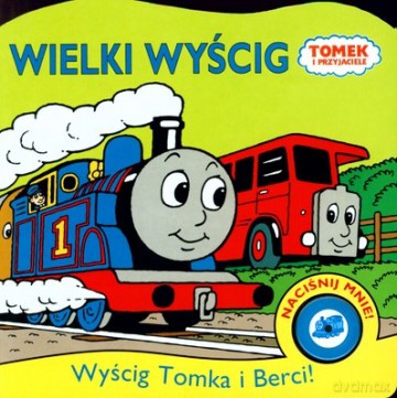 Tomek i Przyjaciele Wielki Wyścig (twarda) - W. Awdry [KSIĄŻKA]