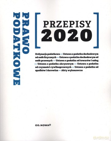 Prawo podatkowe. Przepisy 2020 [KSIĄŻKA]