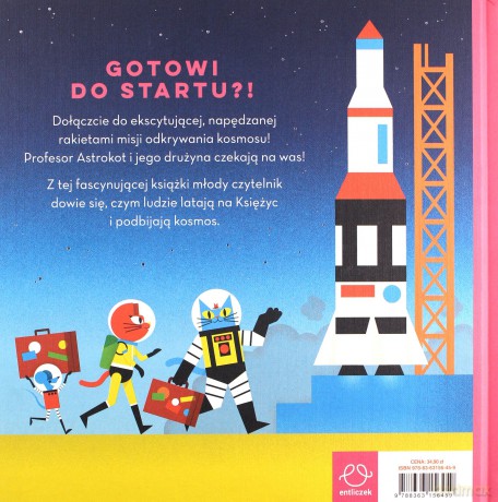 Rakiety kosmiczne z profesorem Astrokotem - Dominic Walliman, Ben Newman [KSIĄŻKA]