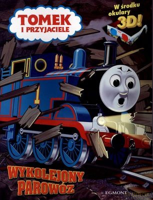 Tomek i Przyjaciele Wykolejony Parowóz + Okulary 3D [KSIĄŻKA]