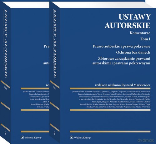 Ustawy autorskie. Komentarze (Tom 1-2) [KSIĄŻKA]