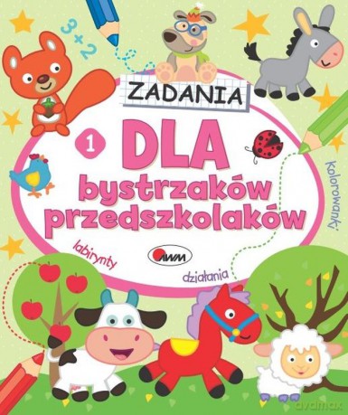 Zadania dla bystrzaków przedszkolaków 1 - Jolanta Czarnecka [KSIĄŻKA]