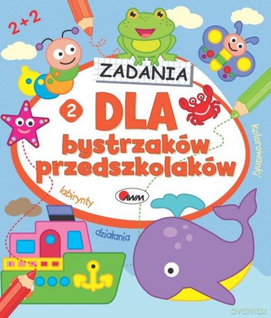 Zadania dla bystrzaków przedszkolaków 2 - Jolanta Czarnecka [KSIĄŻKA]