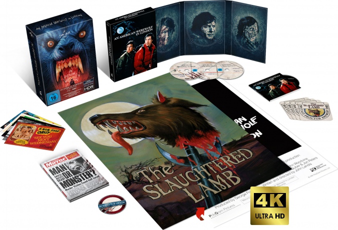 An American Werewolf in London (Amerykański wilkołak w Londynie) [Blu-Ray 4K]+[Blu-Ray]+[CD]