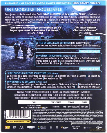An American Werewolf in London (Amerykański wilkołak w Londynie) [Blu-Ray 4K]+[2xBlu-Ray]