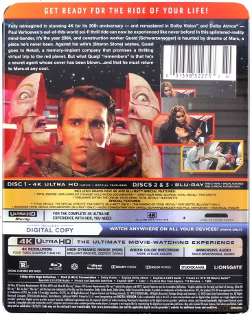 Total Recall (Pamięć absolutna) [Blu-Ray 4K]+[Blu-Ray]