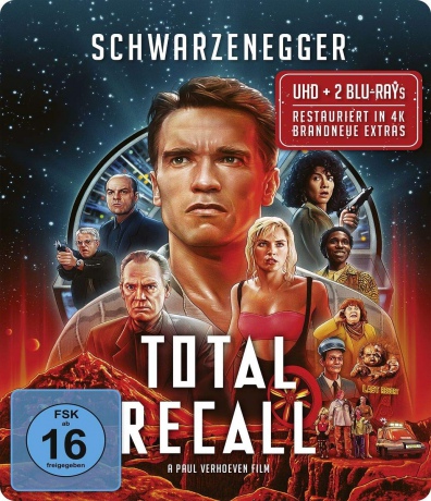 Total Recall (Pamięć absolutna) (steelbook) [Blu-Ray 4K]+[2xBlu-Ray]