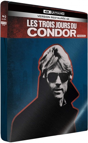 Three Days of the Condor (Trzy dni Kondora) (steelbook) [Blu-Ray 4K]+[Blu-Ray]