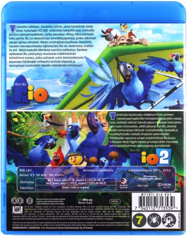 Rio 1-2 [2xBlu-Ray]