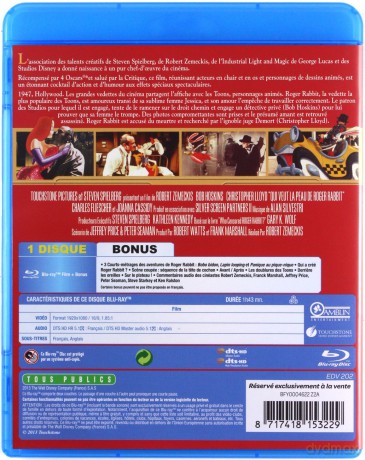Who Framed Roger Rabbit (Kto wrobił królika Rogera?) [Blu-Ray]