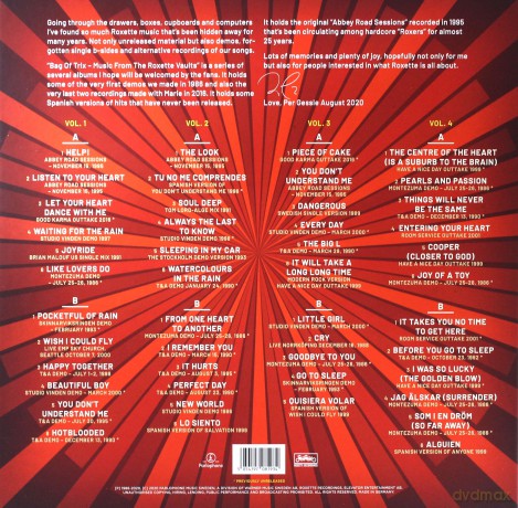 Roxette: Bag Of Trix (Music From The Roxette Vaults) [4xWinyl]