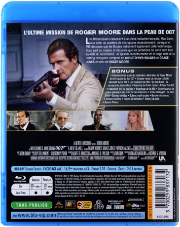 007 James Bond A View to a Kill (Zabójczy widok) [Blu-Ray]